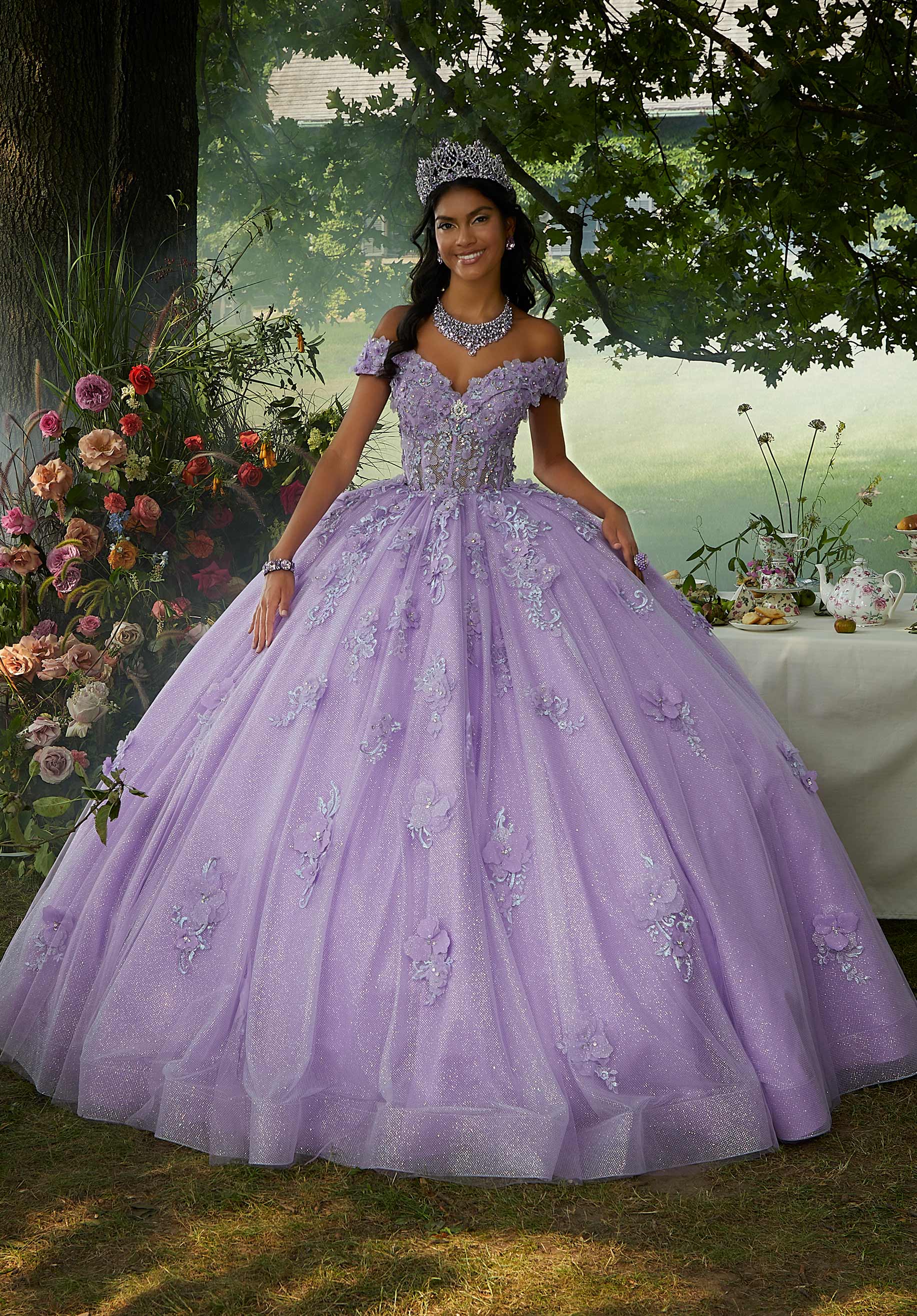 orchid purple color dress morilee 60195 dress color orchid size 6
